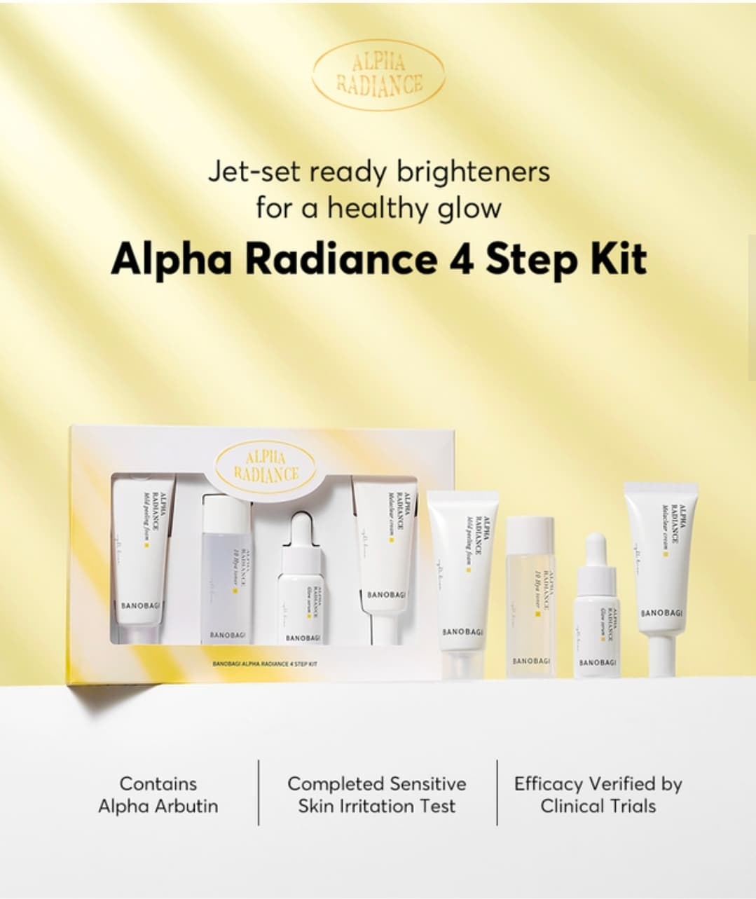 ALPHA RADIANCE 4 STEP KIT